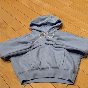 OFFLINE Light Blue Cozy Hoodie with Drawstring